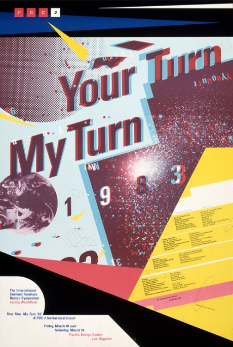 Your turn, my turn – Plakat von 1984