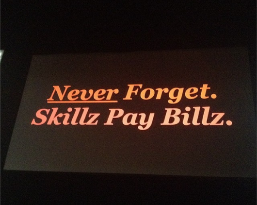 Skillz pay billz advice for designers